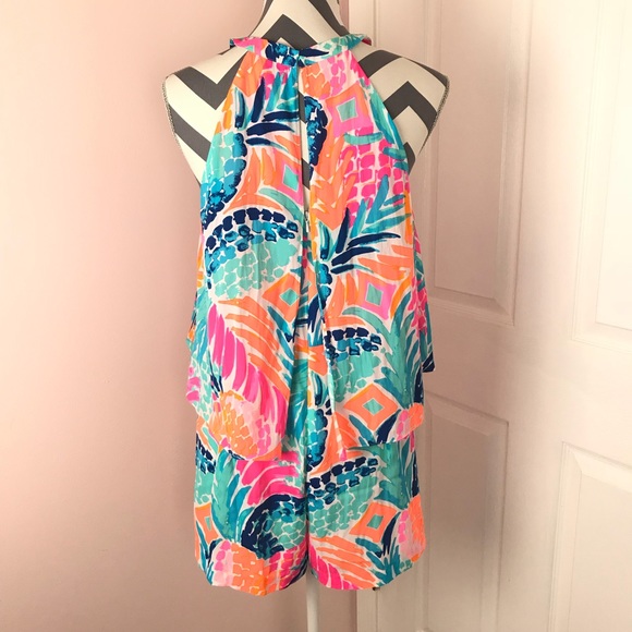 ❌SOLD❌ NEW Lilly Pulitzer Edona Print Romper - Picture 6 of 8